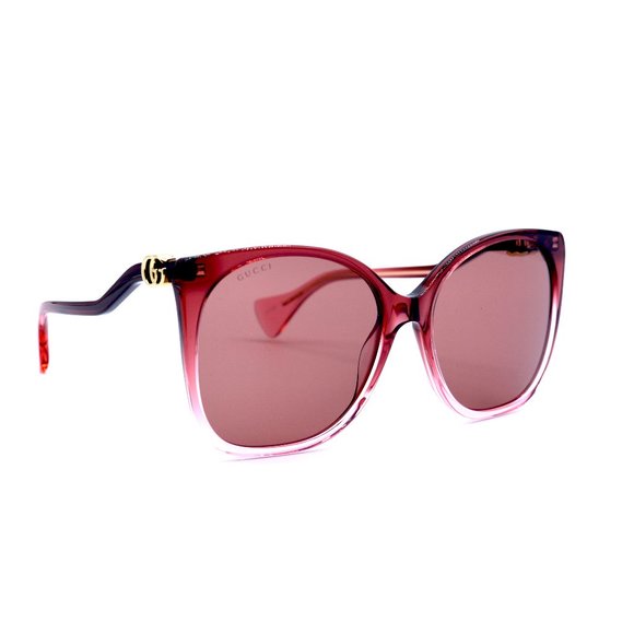 Gucci Accessories - NEW GUCCI GG1010S 004 BURGUNDY RED AUTHENTIC SUNGLASSES 60-18